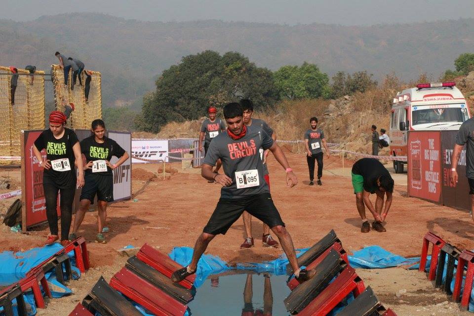 devils circuit mumbai obstacle race vijalesh